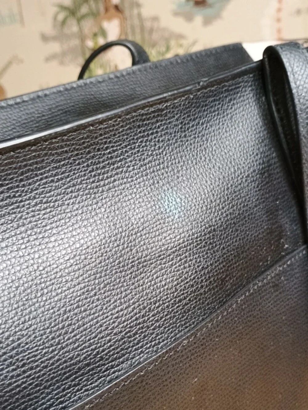 kate spade black leather tote